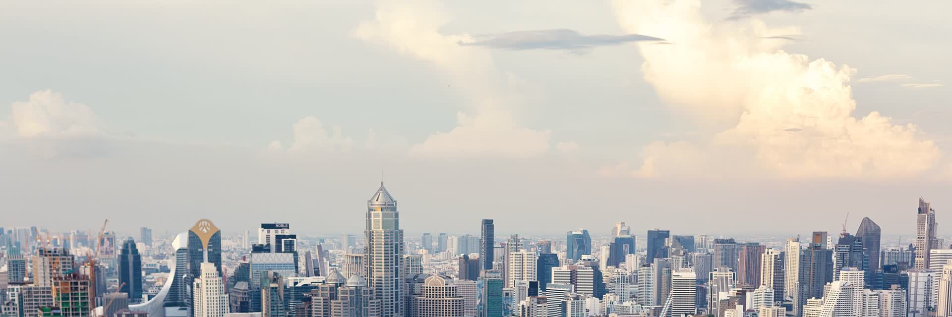 Bangkok at dusk